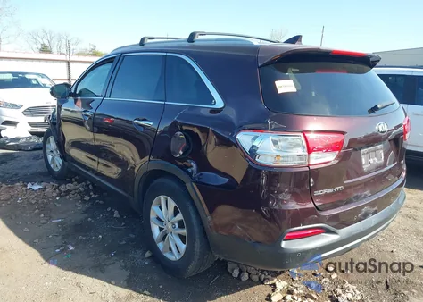 2016 Kia Sorento 2.4L Lx из США, поврежденный, VIN 5XYPG4A38GG019300